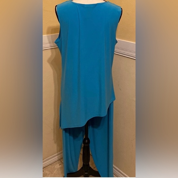 Antthony Original Large Turquoise Top and Pants - Picture 3 of 8